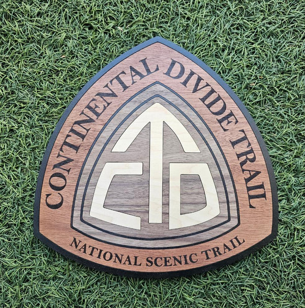 CDT - Continental Divide Trail Wood Sign