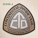 CDT - Continental Divide Trail Wood Sign