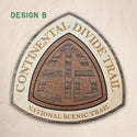 CDT - Continental Divide Trail Wood Sign