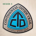 CDT - Continental Divide Trail Wood Sign