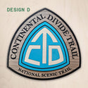 CDT - Continental Divide Trail Wood Sign