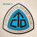 CDT - Continental Divide Trail Wood Sign