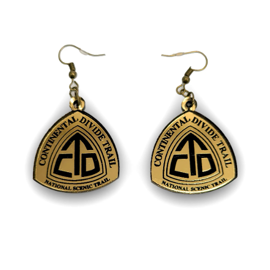 CDT Continental Divide Trail Thru Hiker Earrings