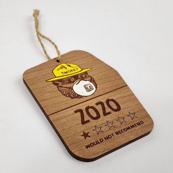 2020 Smokey Pandemic Tree Ornament