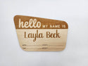 National Forest Baby Announcement Keepsake