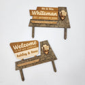 National Forest Park Sign Cake Topper v1