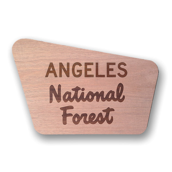 National Forest Wood Sign - Mahogany
