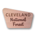 National Forest Wood Sign - Mahogany