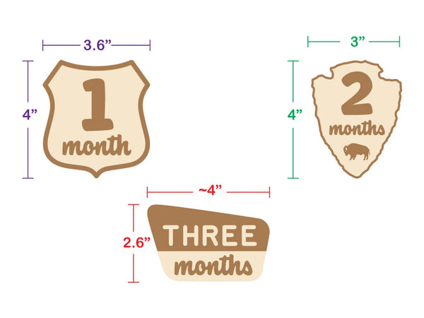 Twelve Month Baby Milestones - Outdoor Mix Design