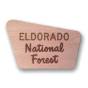 National Forest Wood Sign - Mahogany