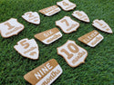 Twelve Month Baby Milestones - Outdoor Mix Design