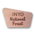 National Forest Wood Sign - Mahogany