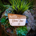 National Forest Baby Announcement Keepsake
