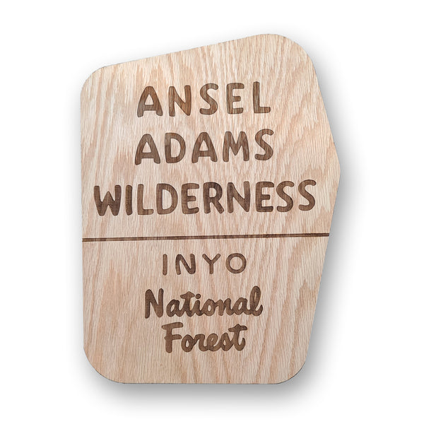 Wood National Forest Wilderness Sign