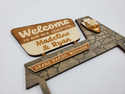 National Forest Park Sign Cake Topper v2