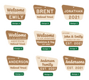 National Forest Sign Tree Ornament