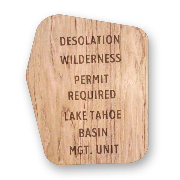 Wood National Forest Wilderness Sign