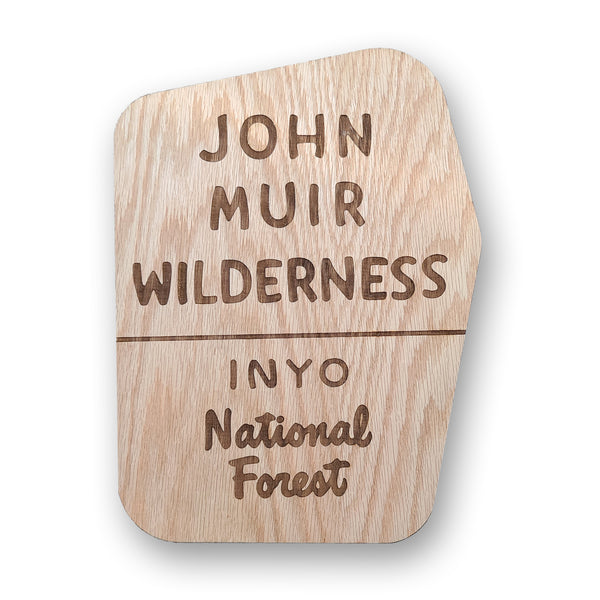 Wood National Forest Wilderness Sign