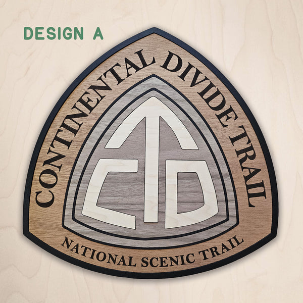 CDT - Continental Divide Trail Wood Sign