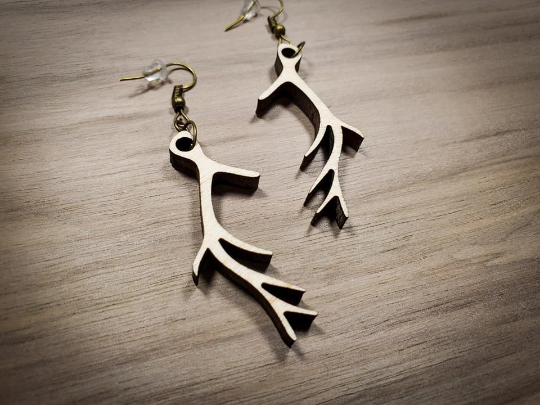 Antler Earrings