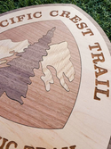 PCT - Pacific Crest Trail Wood Sign