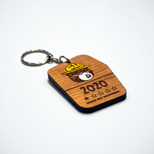 2020 Smokey Pandemic Keychain