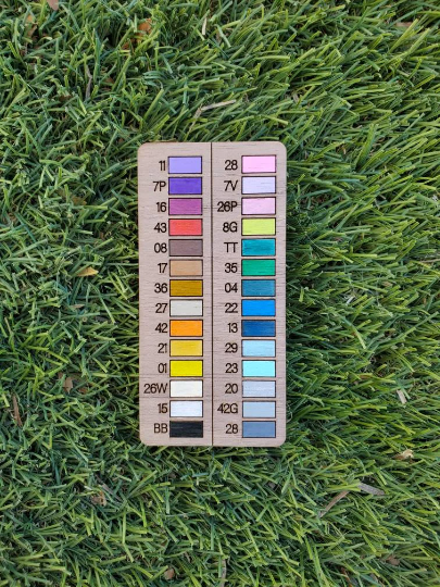 Mountain Wood Hexagon Earrings