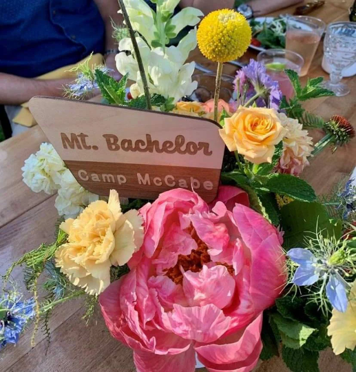 National Forest Wedding Party Table Signs (Qty 10)