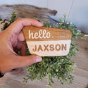 National Forest Wood Name Tag