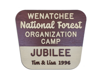 National Forest Wood Sign v2