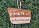 National Forest Sign Tree Ornament
