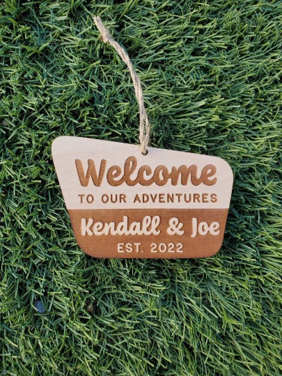 National Forest Sign Tree Ornament