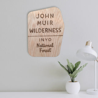 Wood National Forest Wilderness Sign